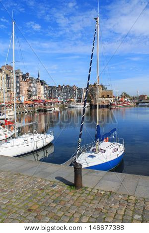 The Port of Honfleur is the harbour of the Norman town of Honfleur
