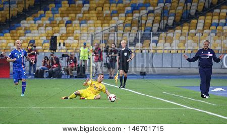 Fifa World Cup 2018 Qualifying Game Ukraine V Iceland