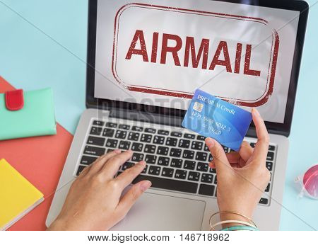 Worldwide Shipping Delivery Express Grpahic Concept