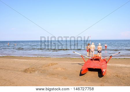 Stunning Sandy Beach Near Rovigo