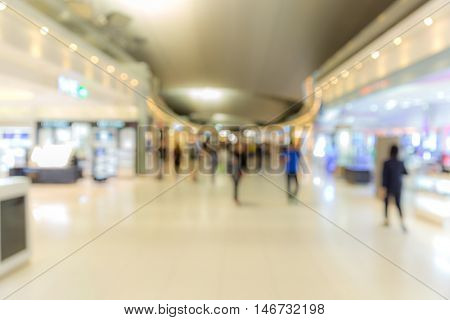 Abstrast Blurred background : airport boarding area