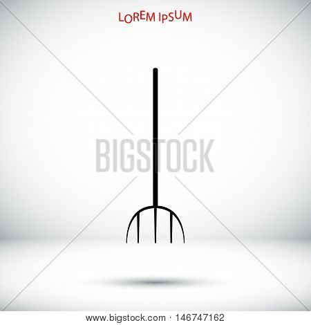 Garden Fork Icon