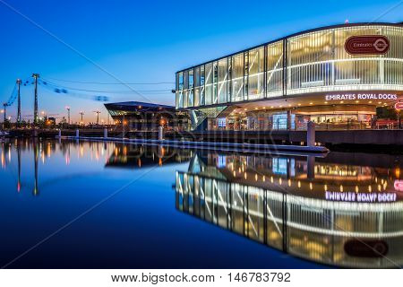 The Emirates Air Line Or Thames Cable Car