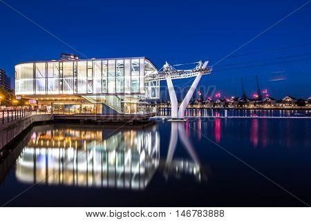 The Emirates Air Line Or Thames Cable Car