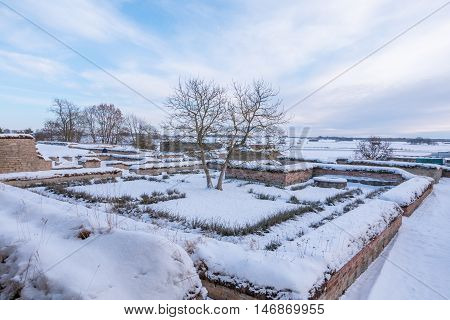 Alvastra Monastery ruins of the Cistercian oder