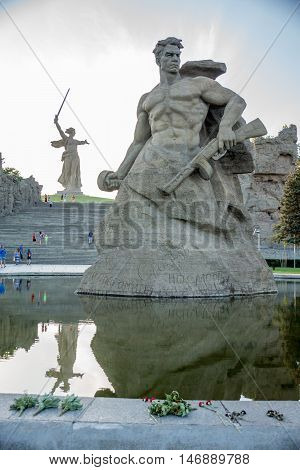 Mamaev Kurgan. Hero City Volgograd, Russian Federation.