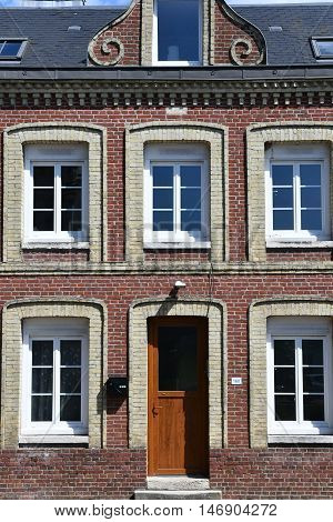Buchy France - june 23 2016 : the city center
