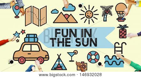 Travel Vacation Sun Fun Enjoyment Concept