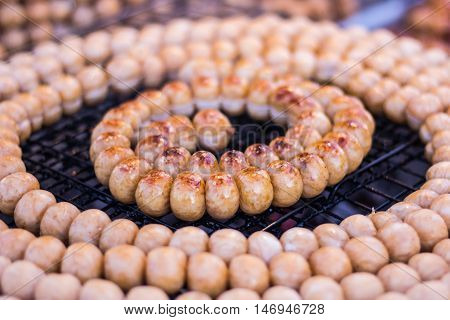 Sai Krok Isan, isan sausage style in Thailand