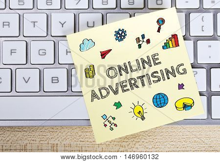 Online Advertising Business Concept