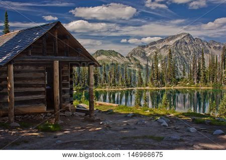 Eva Lake in Revelstoke National Park, Canada