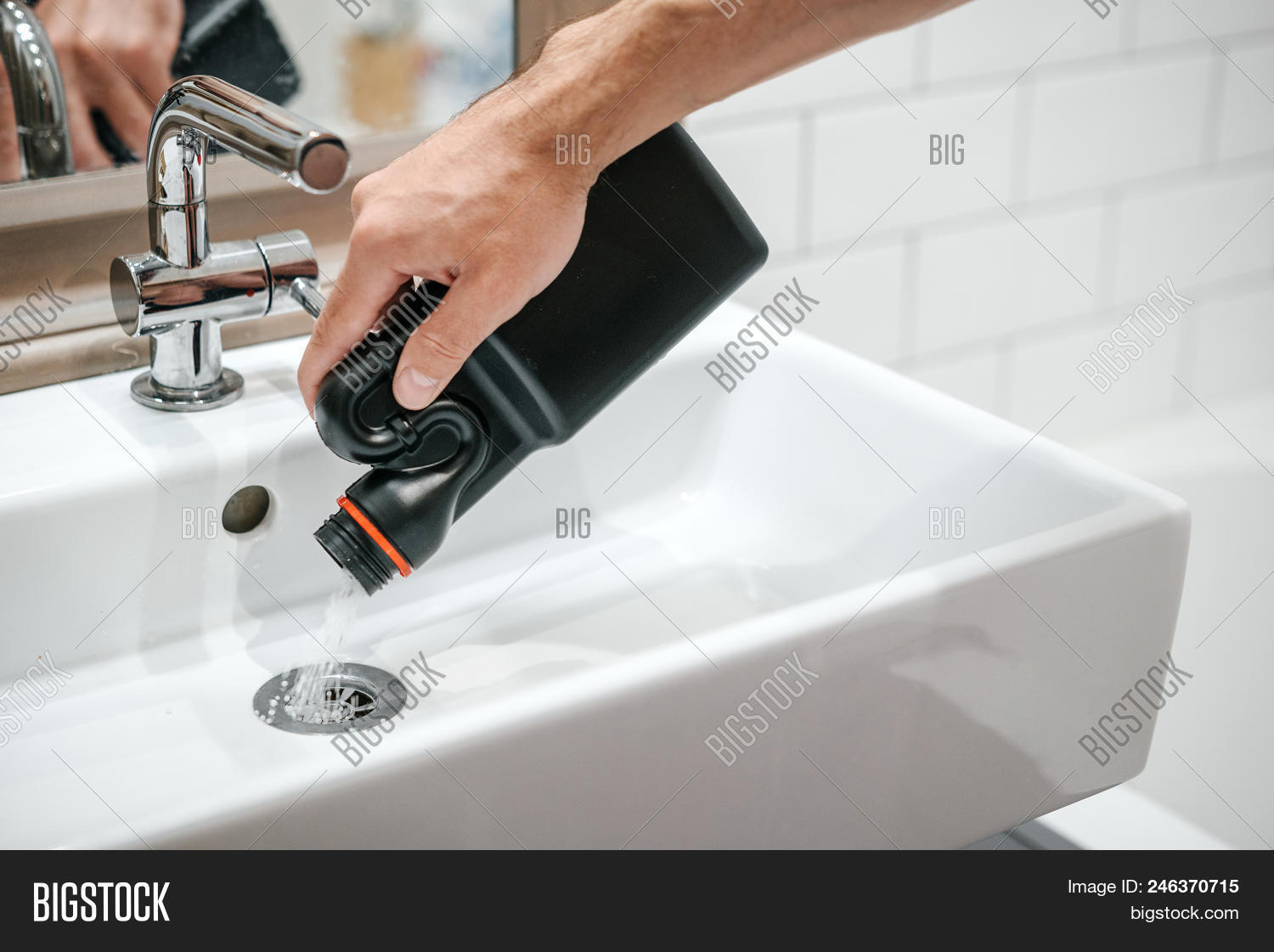Removal Blockage Sink Image & Photo (Free Trial) Bigstock