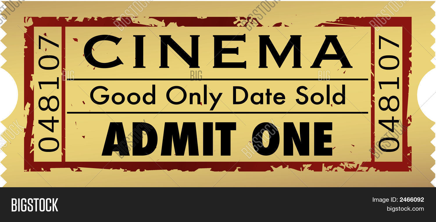 movie ticket vector photo free trial bigstock