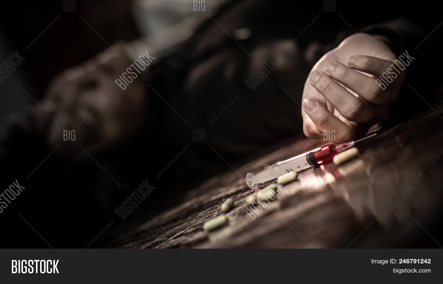 Junkie Man Lying On Image & Photo (Free Trial) Bigstock
