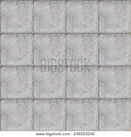Abstract Seamless Pattern For Designers With Concrete Causeway Road