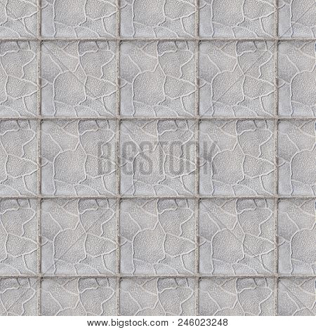 Abstract Seamless Pattern For Designers With Concrete Causeway Road