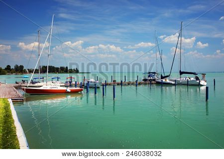 Balaton Lake in Hungary, Europe