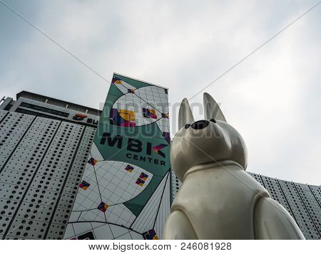 Bangkok, Thailand - May 6,2017 : Mbk Center Is A Big Shopping Mall In Bangkok On May 6, 2017 In Bang
