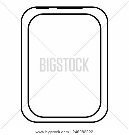 Solid State Drive, Pc Drive, Black Icon.