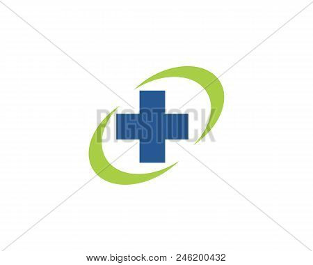 Health Medical Logo Template Vector Illustration Design