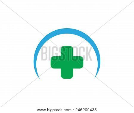 Health Medical Logo Template Vector Illustration Design