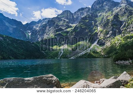 Morskie Oko Beautiful, Landscape
Mountain Lake Morskie Oko