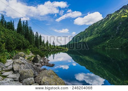 Mountain Lake Morskie Oko
 Morskie Oko Beautiful, Landscape