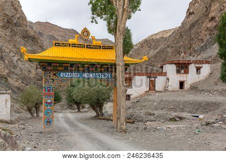Rizong buddhist monastery near Leh, Ladakh, India.
