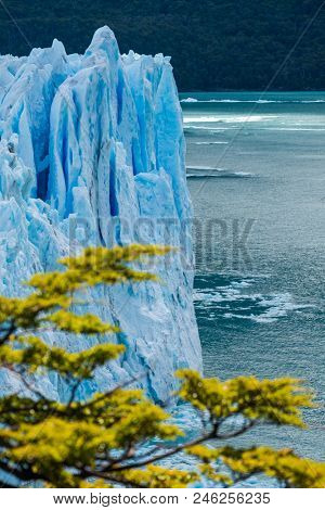 Front part of the Perito Moreno Glasier, Patagonia, Argentina