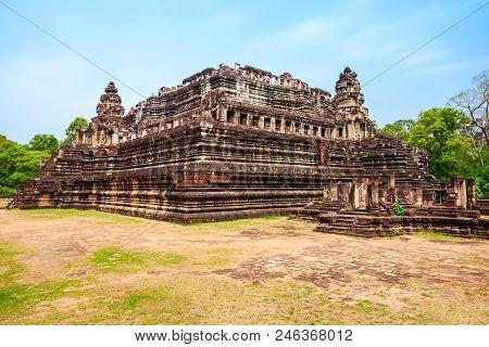 The Baphuon Is A Temple At Angkor, Cambodia. Baphuon Is Located In Angkor Thom, Northwest Of The Bay