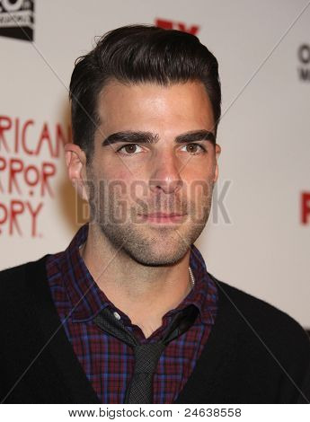 LOS ANGELES - JAN 16: Zachary Quinto přijde o 