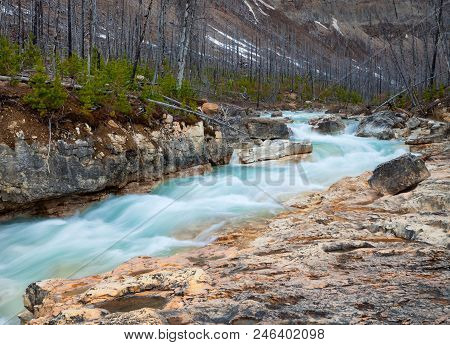 Marble Canyon In Kootenay National Park, British Columbia, Canada
