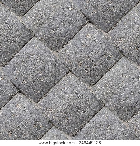 Seamless Photo Texture Of Concrete Building Wall Tile From Natural Stone