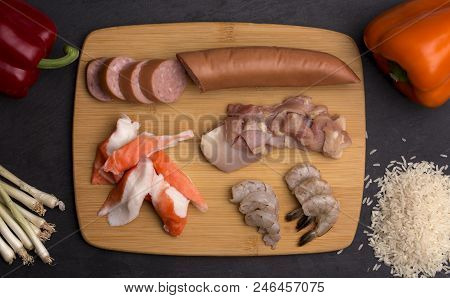 The Raw Ingredients Found In Cajan Gumbo