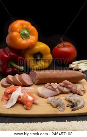 The Raw Ingredients Found In Cajan Gumbo