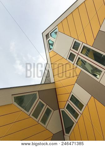 Cube Houses (kubuswoningen) Are A Set Of Innovative Houses Built In Rotterdam Designed By Architect 