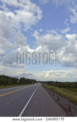 Transcanada Highway At North Of Superior Lake