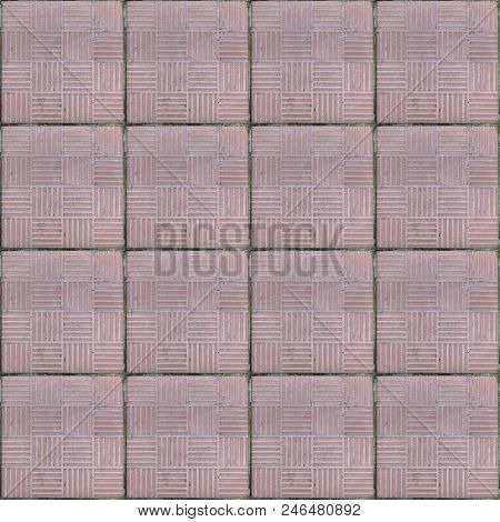 Seamless Photo Texture Of Pavement Tile From Natural Stone