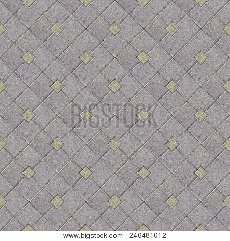 Seamless Photo Texture Of Pavement Tile From Natural Stone