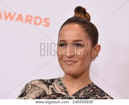 LOS ANGELES - JUN 01:  Jaina Lee Ortiz arrives to the Inspiration Awards Benefitting Step Up  on June 1, 2018 in Hollywood, CA