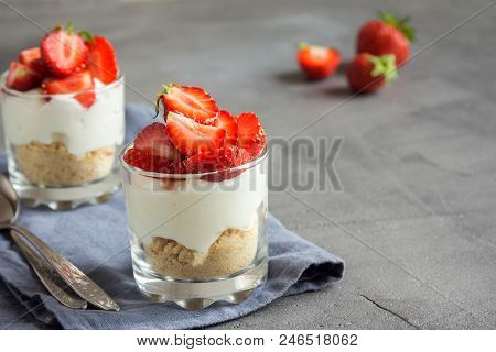 Strawberry Trifle Mini Dessert