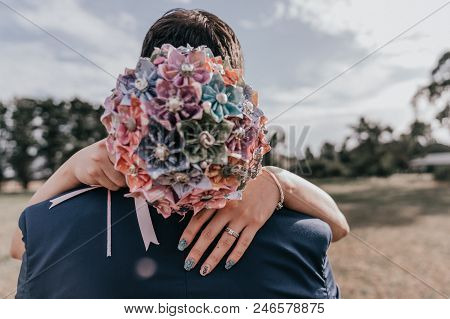 Beautiful Paper Oragami Flowers For A Wedding Or Other Special Occasions