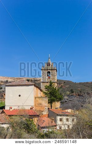 San Juan Bautista Church In Santibanez De Ayllon, Spain