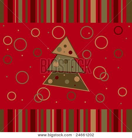 Natale carta a righe