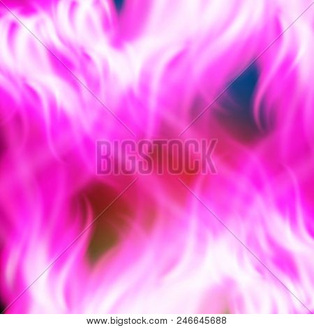 Abstract Rainbow Purple Fire Background. Eps10 Vector Background.