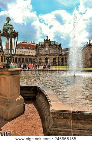Zwinger - Dresden Complex Of Four Buildings. In The Middle Ages It Was Called The Zwinger Part Of Th
