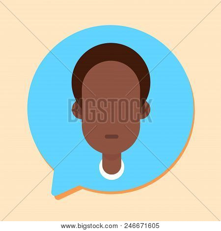 Callcenter Man Support Online Operator, Customer And Technical Service Icon, Chat Concept, Flat Desi
