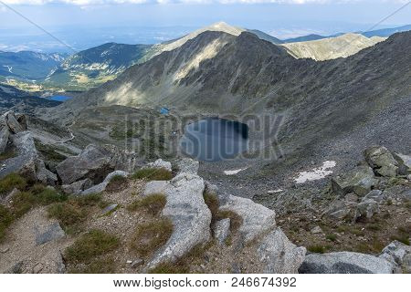 Amazing Landscape From Musala Peak, Rila Mountain, Bulgaria