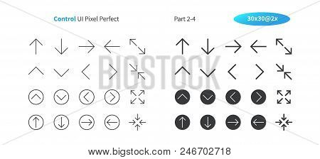 Control Ui Pixel Perfect Well-crafted Vector Thin Line And Solid Icons 30 2x Grid For Web Graphics A