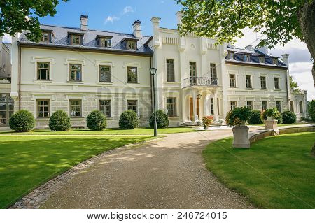 Rumene Manor In Latvia. 2017 Travel Photo To Latvia.